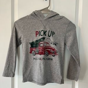 Ralph Lauren boys, long sleeve holiday shirt